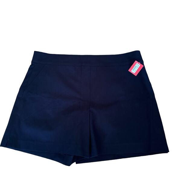 SPANX Pants - New Spanx Polished 6" Flat Front Shorts Navy Size 1X